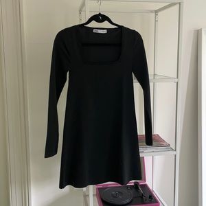 Zara Square Neck Dress